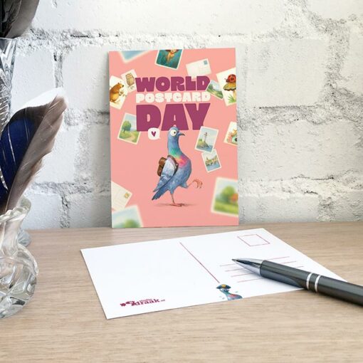 Kaartenset 'World Postcard Day' van Studio Draak