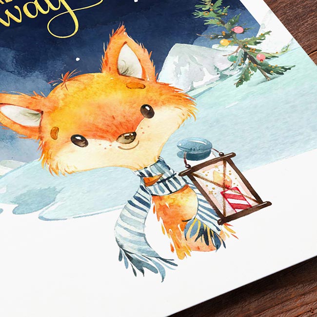 Wonderlijke witte Kerst